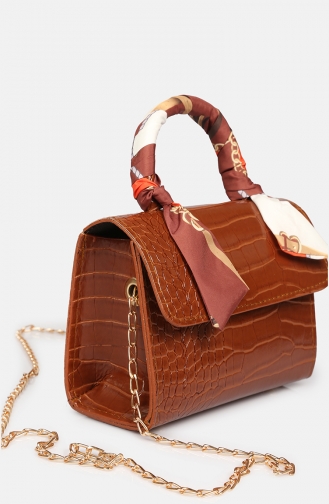 Tobacco Brown Shoulder Bag 55Z-04