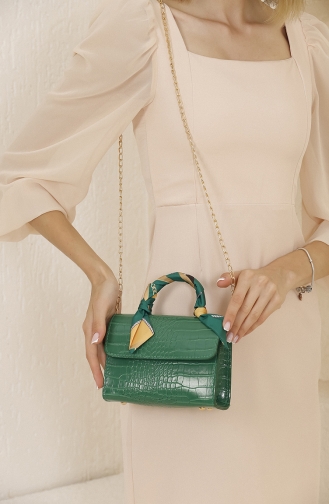 Green Shoulder Bag 55Z-06