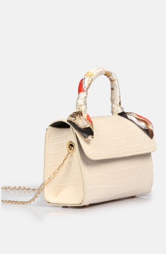 Cream Shoulder Bag 55Z-08