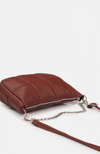 Claret red Shoulder Bag 57Z-04