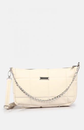 Stilgo Damen Umhängetasche DM57Z-08 Creme 57Z-08
