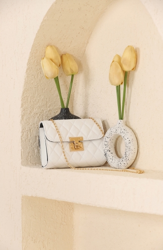 White Shoulder Bag 58Z-02