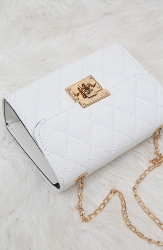 White Shoulder Bag 58Z-02