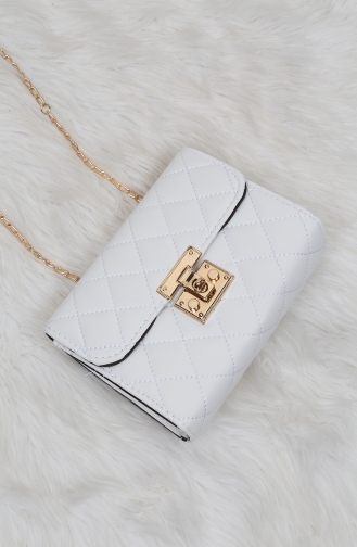 White Shoulder Bag 58Z-02