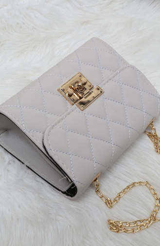 Stilgo Women s Shoulder Bag DM58Z-03 Gray 58Z-03