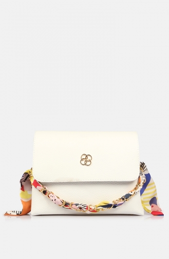 White Shoulder Bag 54Z-02