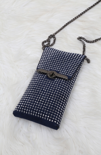 Stilgo Women s Shoulder Bag MS03Z-04 Navy Blue 03Z-04