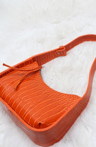 Orange Shoulder Bag 02Z-04