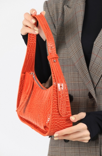 Orange Shoulder Bag 02Z-04