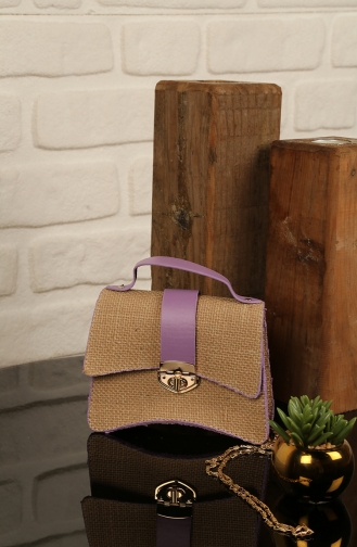 Lilac Shoulder Bag 01Z-02