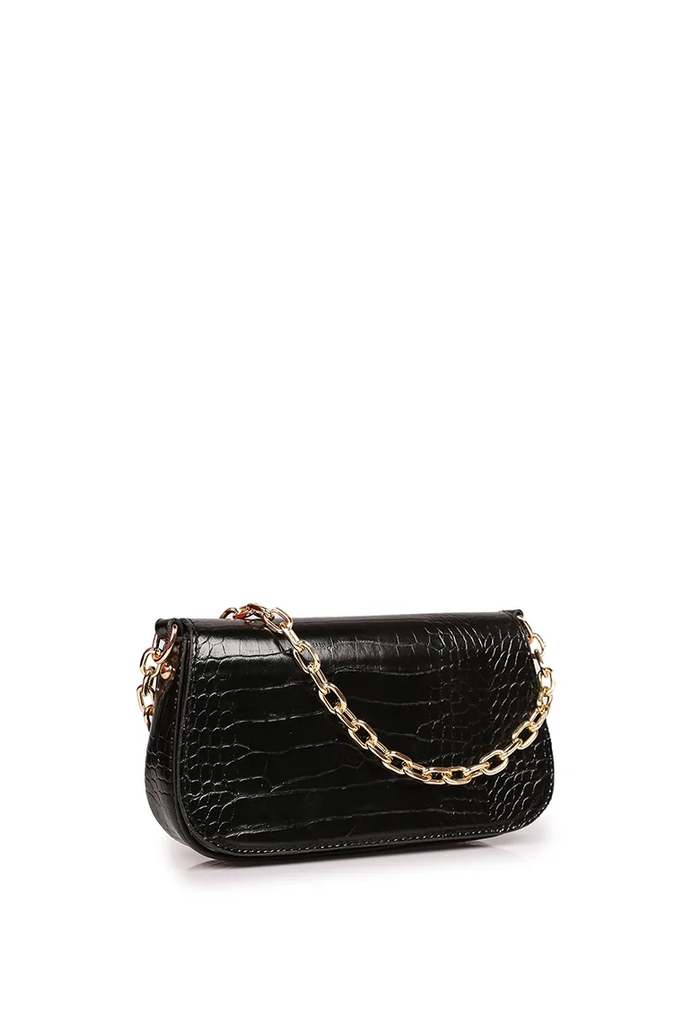 Stilgo women s Shoulder Bag Tn06z-01 Black 06Z-01