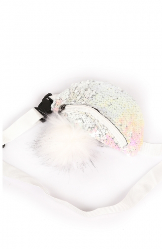 Stilgo Kids waist Bag CRN04BB-01 white 04BB-01