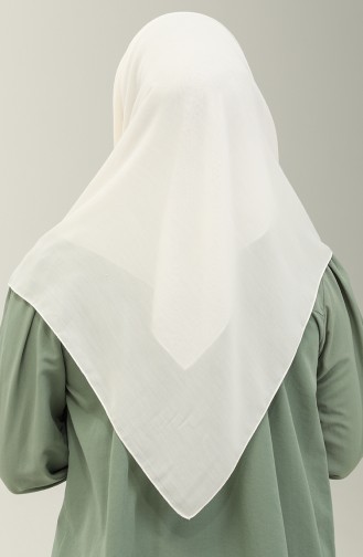 Plain Scarf Dsr-01 Cream 01