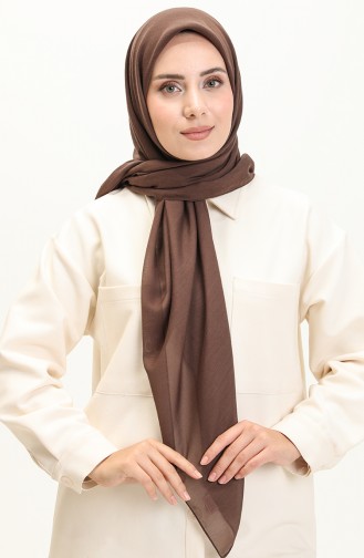 Plain Scarf Dsr-03 Brown 03