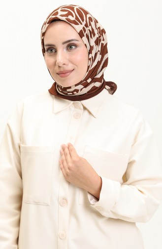 Mio Scarf 2016-02 Brown Beige 2016-02