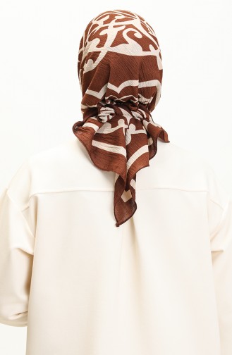 Mio Scarf 2016-02 Brown Beige 2016-02