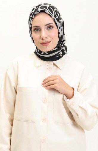 Mio Eşarp 2016-03 Siyah Gri