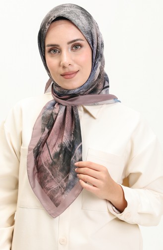 Patterned Soft Scarf 2019-01 Dusty Rose 2019-01