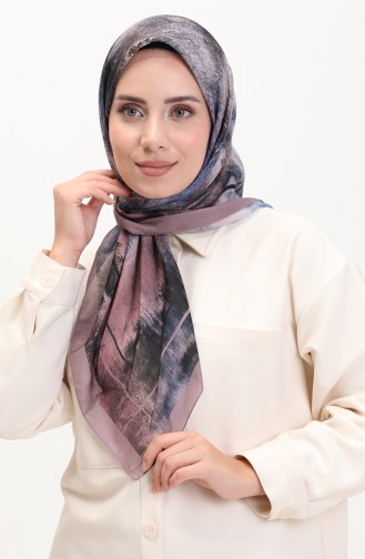 Patterned Soft Scarf 2019-01 Dusty Rose 2019-01