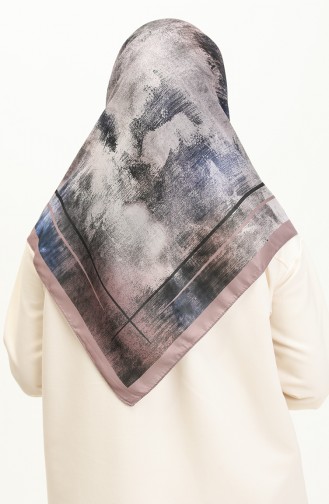 Patterned Soft Scarf 2019-01 Dusty Rose 2019-01