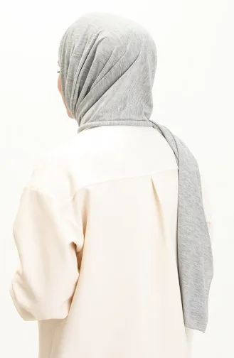 شال قطن ممشط 2003-52A رمادي 2003-52A