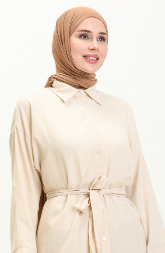 Tunikahose mit Gürtel Doppelset 71113-01 Stein 71113-01
