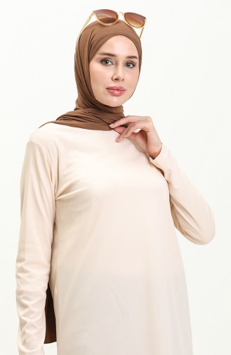 Plain Sport Tunic 6016-03 Cream 6016-03