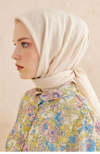 Sand Beige Scarf 1307