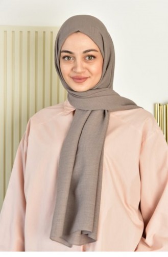 Naturel Krep Düz Şal Taş Naturalkrep000 019