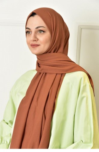 Defne Şal Koyu Kahve Defne00 040