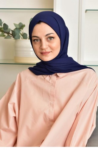 شال أزرق كحلي 1453
