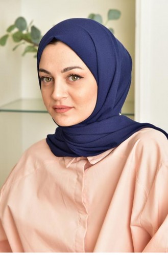 شال أزرق كحلي 1453