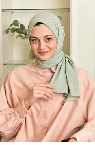 شال أخضر فاتح 1455