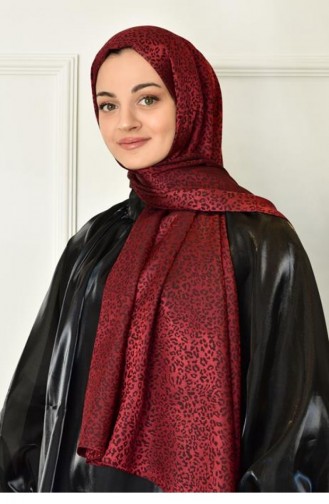 Claret Red Shawl 1830
