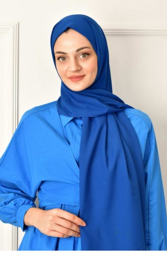 Şifon Düz Şal Saks Sıfonsal 00 051