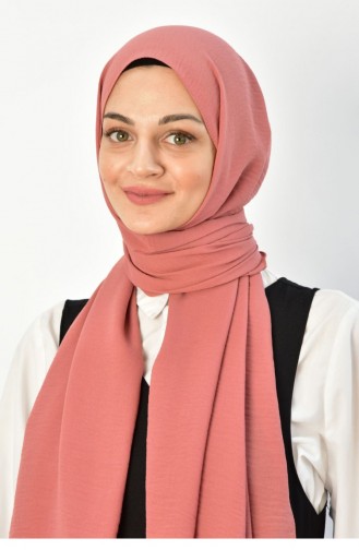 Beige-Rose Schal 2315