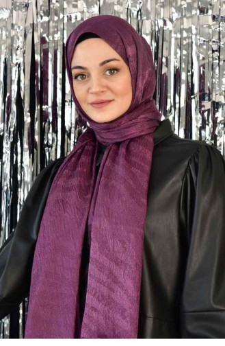 شال ارجواني داكن 2709