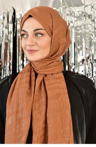 Cinnamon Color Shawl 2712