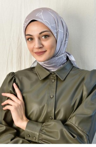 Rayon Eşarp Island Desen Bej Rayonısland 005