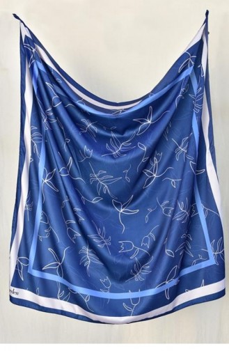 Navy Blue Hoofddoek 2869