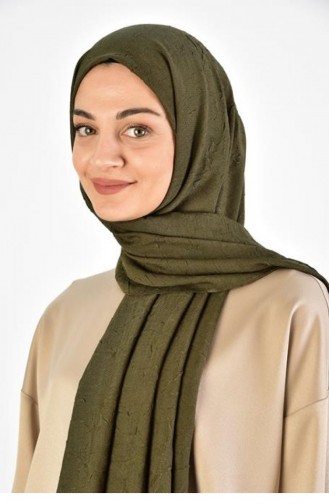 Khaki Schal 3216