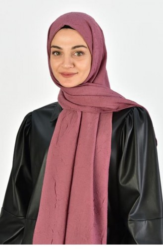 Kumlu Bambu Şal Gül Kurusu Bambu01 011