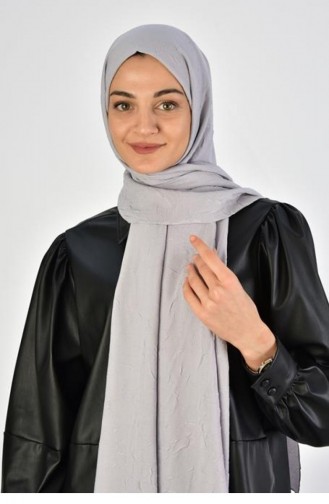 Kumlu Bambu Şal Gümüş Bambu01 018