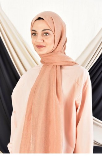 Kehribar Düz Şal Bisküvi Beji 2229 Kehrıbar00 M2229