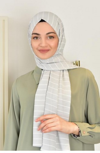 Gray Shawl 3475
