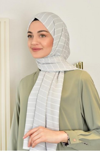 Gray Shawl 3475