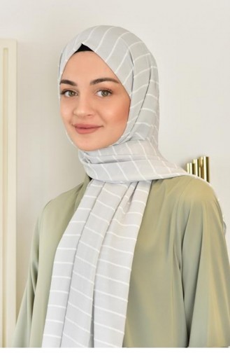 Gray Shawl 3475