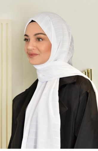 شال أبيض 3477