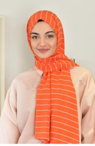 Orange Shawl 3478