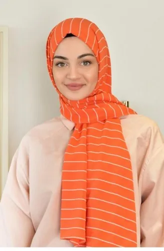 شال برتقالي 3478